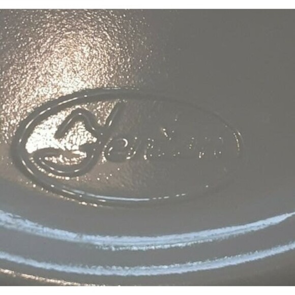 VINTAGE FENTON SILVER CREST MILK GLASS RUFFLE EDGE 8” BONBON Candy DISH - Picture 4 of 8